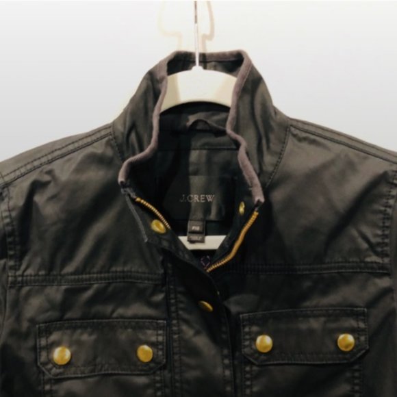 J. Crew Black Downtown Field Jacket, XSP - Picture 6 of 11